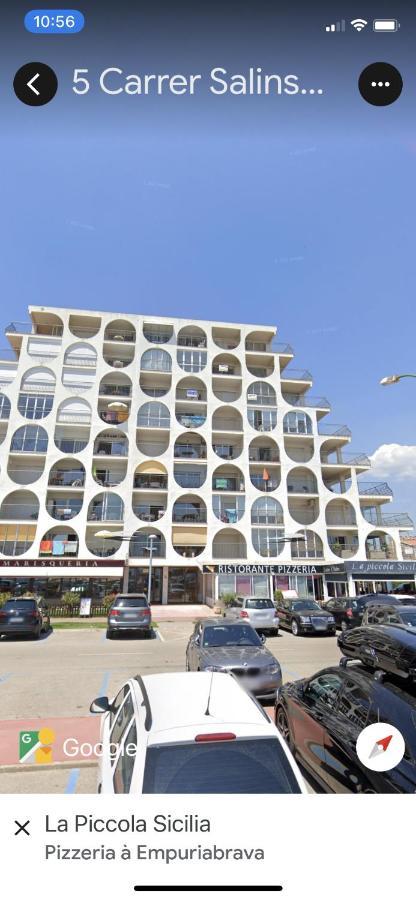 Bahia1-3-41 apt 1ère ligne mer à Empuriabrava Exterior foto